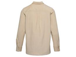 Elevate Alum вельветовая рубашка унисекс - Oatmeal