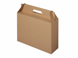 Разное Гофрокороб 400х270х114 Т23 E «Tote», XL, Бурый фефко 0217