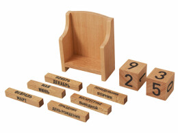 Разное "Вечный" календарь из бука