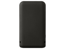 Evolt Беспроводной внешний аккумулятор с подсветкой лого и подставкой «Magflash», 10000 мАч, 15 Вт, черный