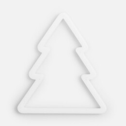 сделано в России Подвеска «Елочка», 3D-печать, белая