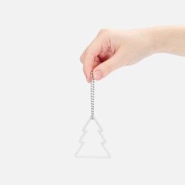 сделано в России Подвеска «Елочка», 3D-печать, белая