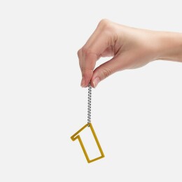 сделано в России Подвеска Symbol, 3D-печать на заказ, цифра 1