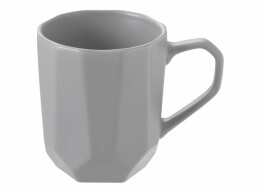 Разное Кружка с гранями Amery, 310мл, серый матовый