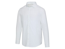 Elevate Carnelian мужская рубашка из поплина - Белый