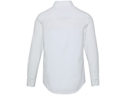 Elevate Carnelian мужская рубашка из поплина - Белый