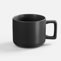 Molti Чашка Jumbo в коробке матовая, черная