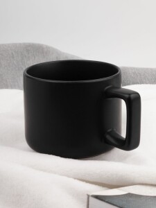 Molti Чашка Jumbo в коробке матовая, черная