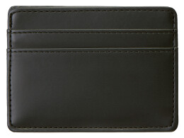 Разное Картхолдер для двух карт и наличных денег с зажимом "Crave", черный