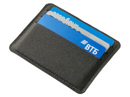 Разное Подарочный набор "Consul": обложка для паспорта и картхолдер, серый