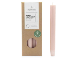Originalhome Originalhome столовая свеча, набор 10 шт. - Light pink