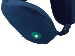 Travel Blue Подушка для путешествий массажная Travel Blue Massage Tranquility Pillow (217), цвет темно-синий