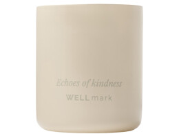Wellmark Ароматическая свеча Wellmark "Echoes of Kindness"- Ecru бежевый