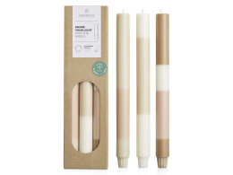 Originalhome Originalhome свечи из многослойного известняка - набор из 3 штук - Белый