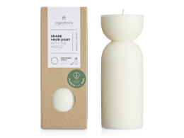 Originalhome Originalhome органическая свеча - средняя - Белый