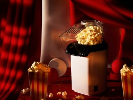 Molti Машина для приготовления попкорна Crisp Twist, белая