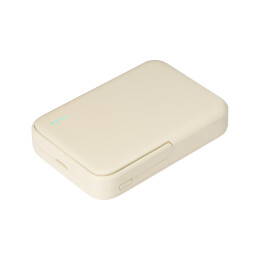 Portobello Внешние Аккумуляторы Внешний аккумулятор Union PD 10000mAh с функцией беспроводной зарядки 15W, бежевый