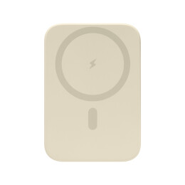 Portobello Внешние Аккумуляторы Внешний аккумулятор Union PD 10000mAh с функцией беспроводной зарядки 15W, бежевый