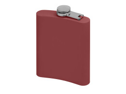 Разное Фляжка 240 мл Remarque soft touch, 304 сталь, бургунди