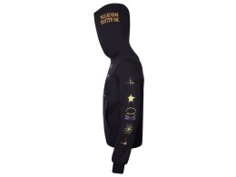 U Basic Худи «Warsaw», унисекс, черный, ДТФ текстиль и термотрансфер