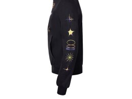 U Basic Худи «Warsaw», унисекс, черный, ДТФ текстиль и термотрансфер