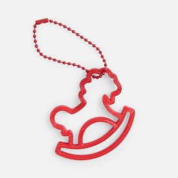 сделано в России Подвеска «Лошадка-качалка», 3D-печать, красная