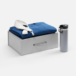 сделано в России Коробка складная New Case Fold, серая