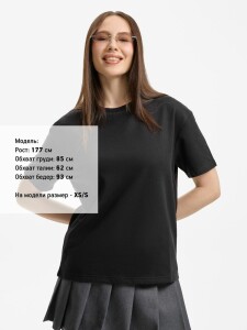 Molti Футболка унисекс Durington, черная