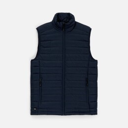 Stormtech Жилет компактный мужской Stavanger, темно-синий с серым (navy)