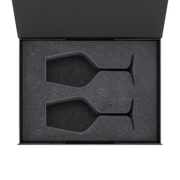 Portobello подарочная упаковка Ложемент под 2 бокала для вина в среднюю коробку-трансформер (арт. 695721)