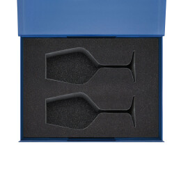 Portobello подарочная упаковка Ложемент под 2 бокала для вина в среднюю коробку-трансформер (арт. 695721)