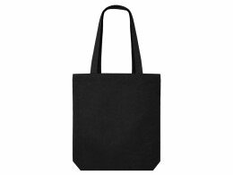 Разное Сумка на молнии Zipper Neo из хлопка 280 г c карманом на молнии спереди, черный