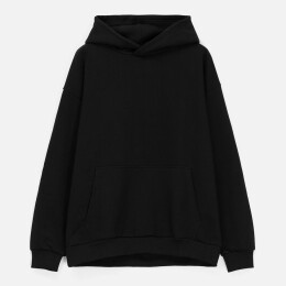 Molti Худи унисекс оверсайз Daylero, черное