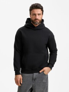 Molti Худи унисекс оверсайз Daylero, черное