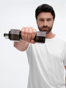 Разное Бутылка для воды Hantelis, черная