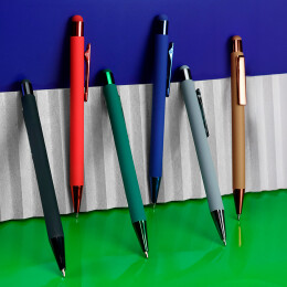 B1 Ручка шариковая FACTOR COLOR со стилусом