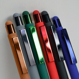 B1 Ручка шариковая FACTOR COLOR со стилусом