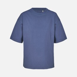 Sol's Футболка оверсайз женская Boxy Women, синяя (джинс)