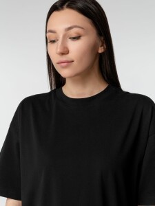 Sol's Футболка оверсайз женская Boxy Women, синяя (джинс)