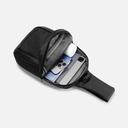 Kingsons Рюкзак на одно плечо Gravon, черный