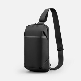 Kingsons Рюкзак на одно плечо Solnex, черный