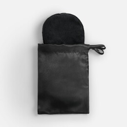 Very Marque Двухстороняя маска для сна Veluto, черная