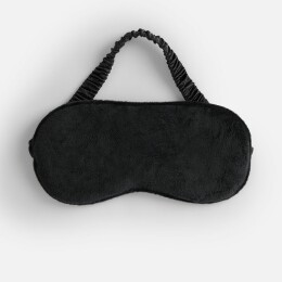 Very Marque Двухстороняя маска для сна Veluto, черная