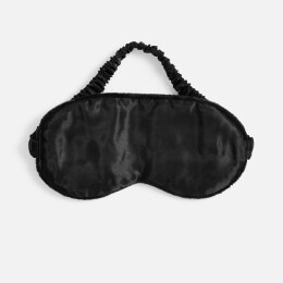 Very Marque Двухстороняя маска для сна Veluto, черная