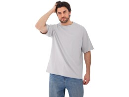 U Basic Футболка Kyoto из джерси 180 г/м2 с пич отделкой, унисекс, жемчужный