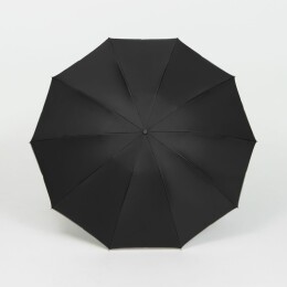Разное Зонт обратного сложения с ручкой-карабином Foldberry, черный