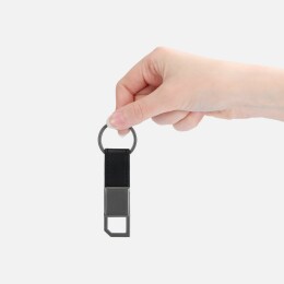 Разное Брелок с карабином Rengas, черный