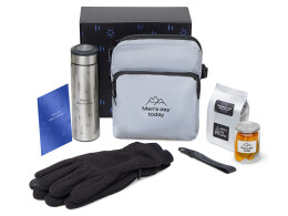 Разное Подарочный набор «Re:m. Step» с термосом, перчатками и сумкой