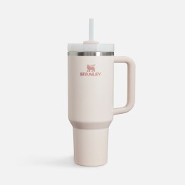 Stanley Термокружка Quencher H2.0 1180 с трубочкой, розовая