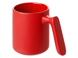 YoonY Кружка матовая с прямой ручкой "Axio", 360 мл, красный